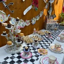 Talking Tables Party Supplies Truly Alice Teapot Bunting