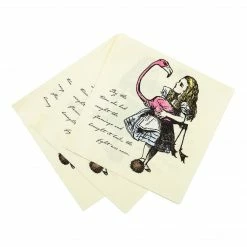 Talking Tables Party Supplies Truly Alice Paper Napkins Pack Of 20 5 Talking Tables Party Supplies Truly Alice Paper Napkins Pack Of 20