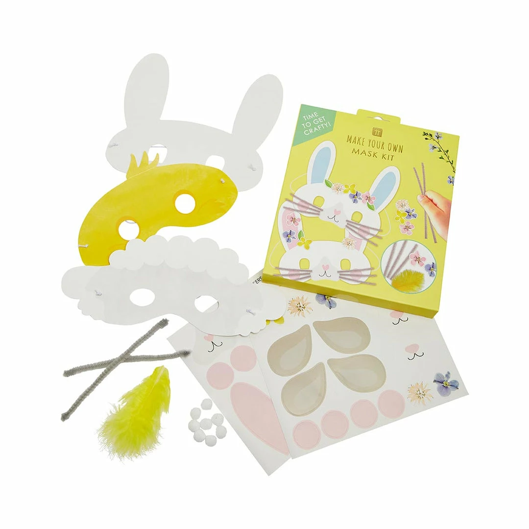 Talking Tables Truly Bunny Easter Mask Making Kit 5 Talking Tables Truly Bunny Easter Mask Making Kit