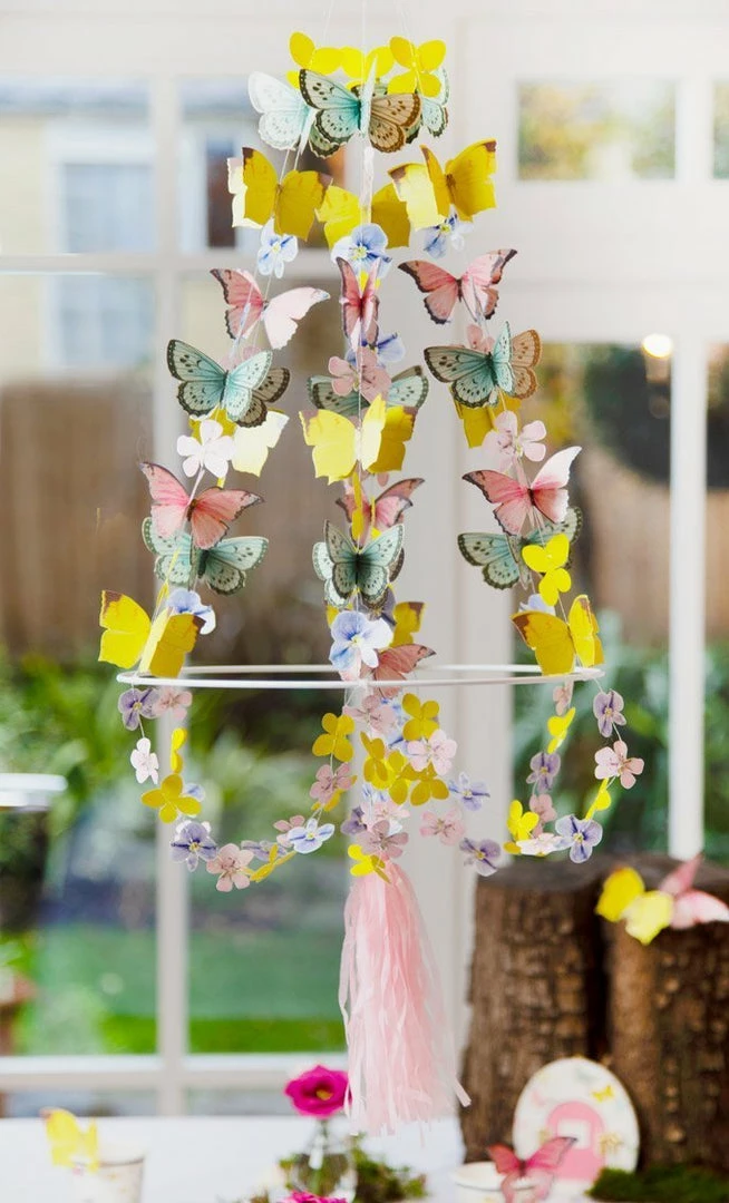 Talking Tables Fairytale Costumes Truly Fairy Paper Butterfly Chandelier 3 Talking Tables Fairytale Costumes Truly Fairy Paper Butterfly Chandelier