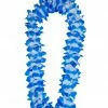 Wicked Hawaiian Costumes Two Tone Petal Lei 9.5cm Blue 2 Wicked Hawaiian Costumes Two Tone Petal Lei 9.5cm Blue