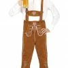 Widmann Tyrolean Man Lederhosen Costume Light Brown World Costumes