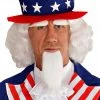 Widmann World Costumes Uncle Sam Wig, Eyebrow And Goatee Set 2 Widmann World Costumes Uncle Sam Wig, Eyebrow And Goatee Set