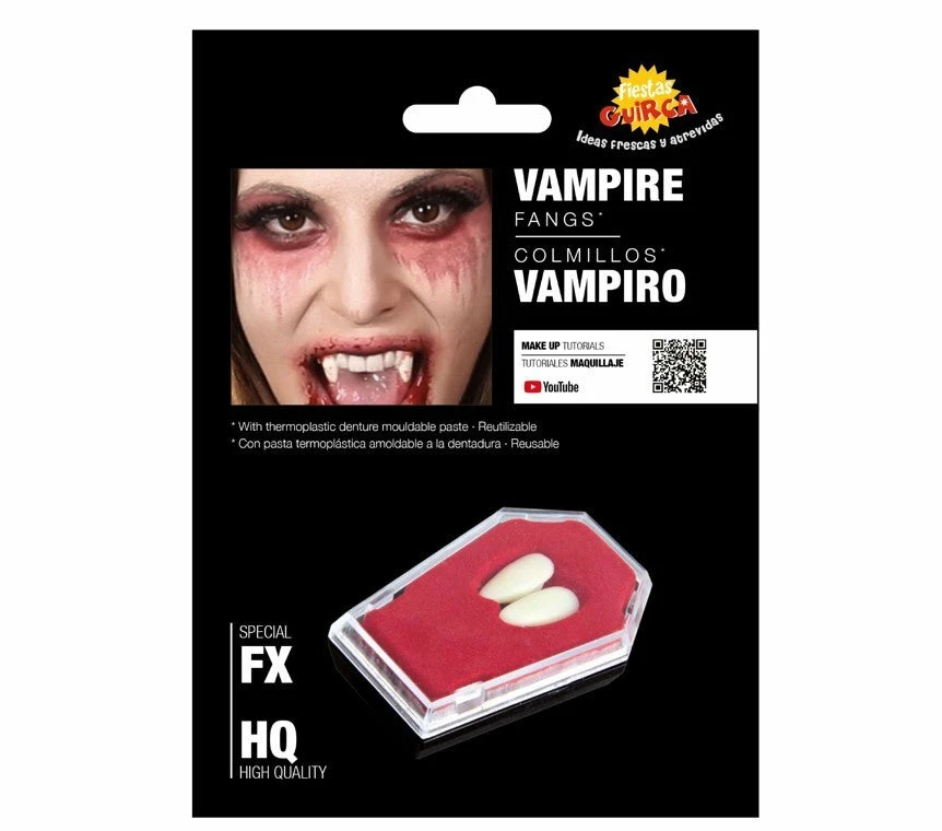 Fiestas Guirca Halloween Vampire Fang Teeth 3 Fiestas Guirca Halloween Vampire Fang Teeth