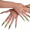 Rubies Halloween Vampire Finger Nails Gold 1 Rubies Halloween Vampire Finger Nails Gold
