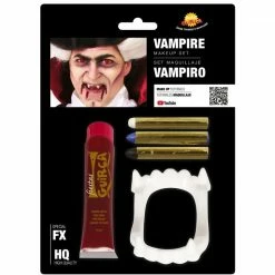 Fiestas Guirca Vampire Make-Up Set Halloween Accessories