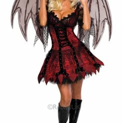 Rubies Halloween Vampire Fairy Costume Ladies