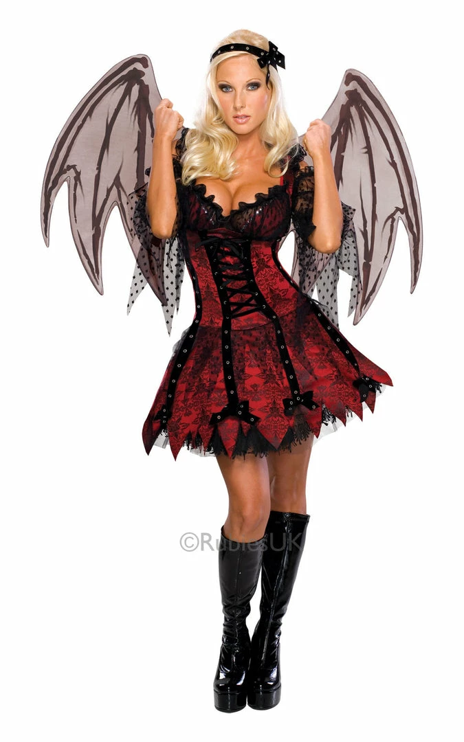 Rubies Halloween Vampire Fairy Costume Ladies 3 Rubies Halloween Vampire Fairy Costume Ladies