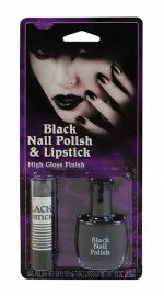 My Fancy Dress Vampire Black Nailpolish & Lipstick 3 My Fancy Dress Vampire Black Nailpolish & Lipstick