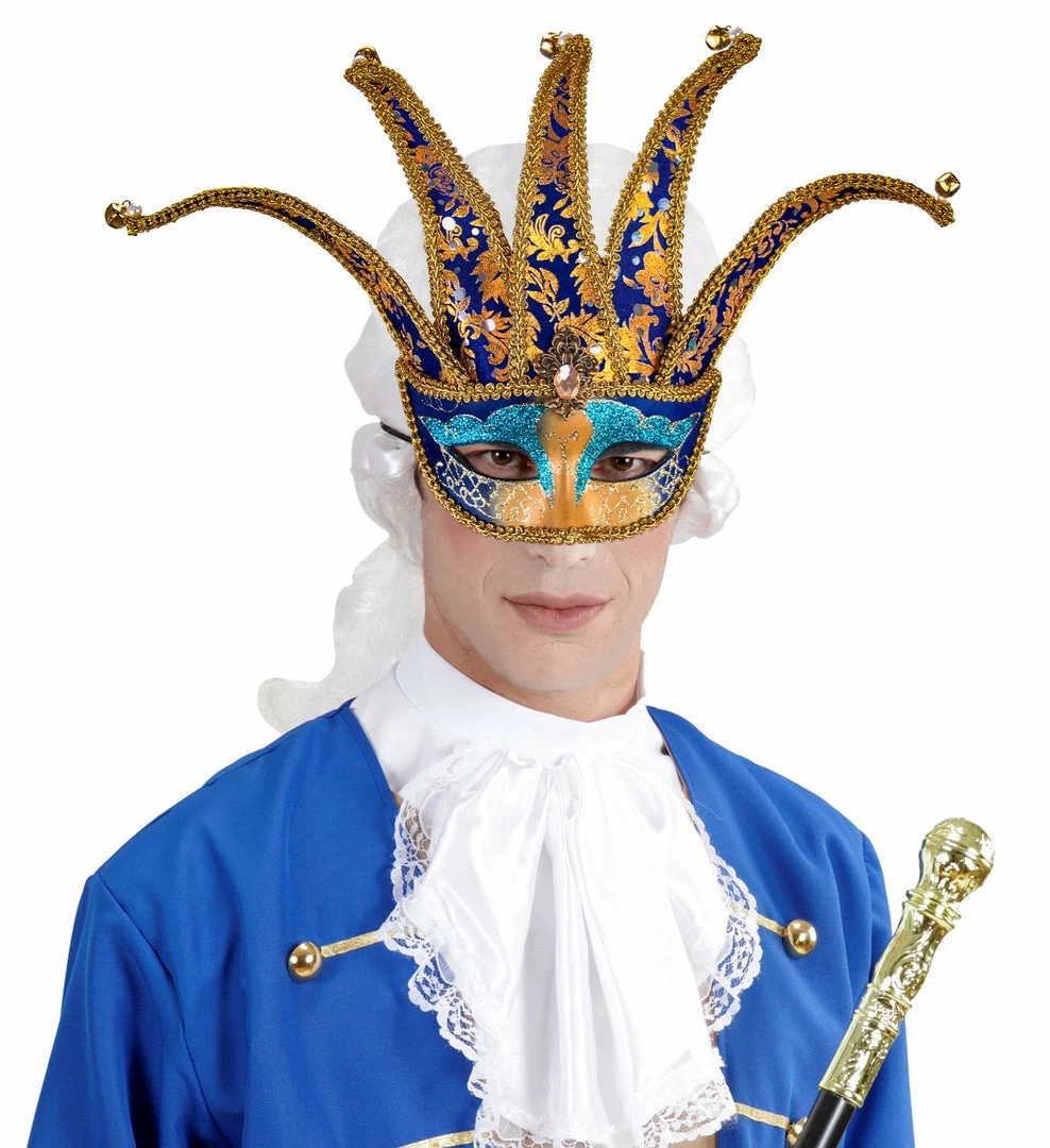 Widmann Costume Accessories Venetian Jester Carnival Mask 4 Widmann Costume Accessories Venetian Jester Carnival Mask