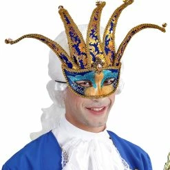 Widmann Costume Accessories Venetian Jester Carnival Mask 7 Widmann Costume Accessories Venetian Jester Carnival Mask