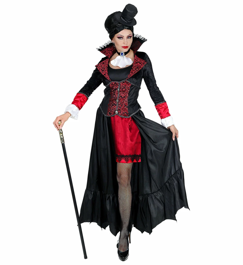 Widmann Victorian Lady Vampiress Costume Halloween 3 Widmann Victorian Lady Vampiress Costume Halloween