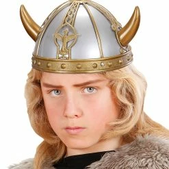 Widmann Viking Helmet Gold Medieval, Renaissance & Tudor Costumes 6 Widmann Viking Helmet Gold Medieval, Renaissance & Tudor Costumes