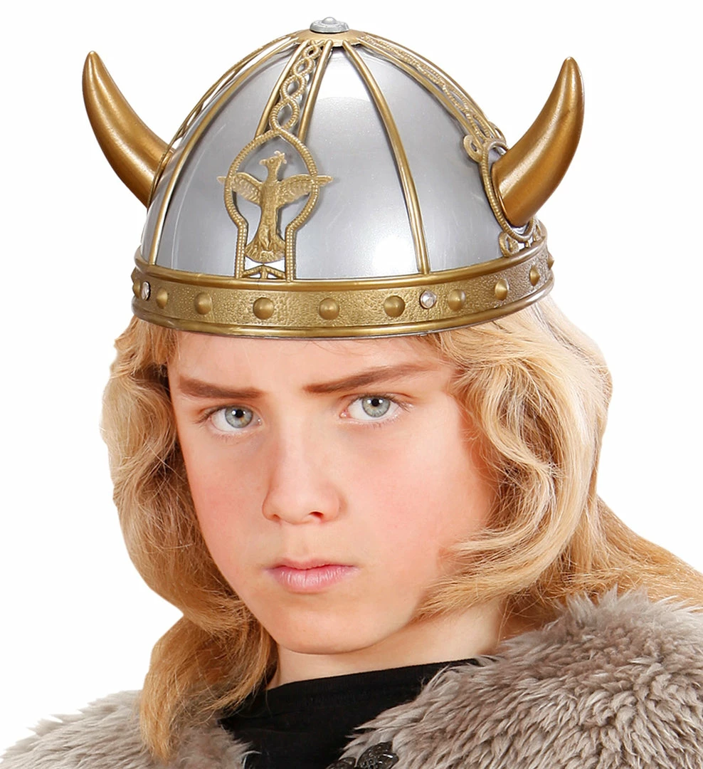 Widmann Viking Helmet Gold Medieval, Renaissance & Tudor Costumes 4 Widmann Viking Helmet Gold Medieval, Renaissance & Tudor Costumes