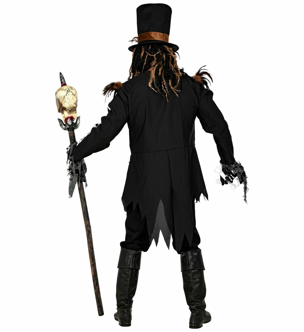 Widmann Voodoo Priest Costume Men's Halloween 5 Widmann Voodoo Priest Costume Men's Halloween