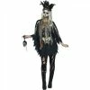 Wicked Halloween Voodoo Queen Poncho Costume 2 Wicked Halloween Voodoo Queen Poncho Costume