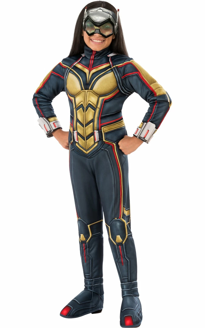 Rubies Wasp Deluxe Girls Costume Superhero & Villiain 3 Rubies Wasp Deluxe Girls Costume Superhero & Villiain