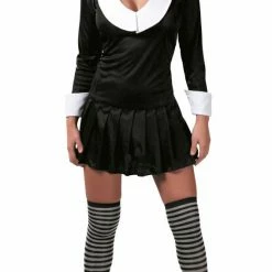 Fiestas Guirca Halloween Dead Schoolgirl Wednesday Costume