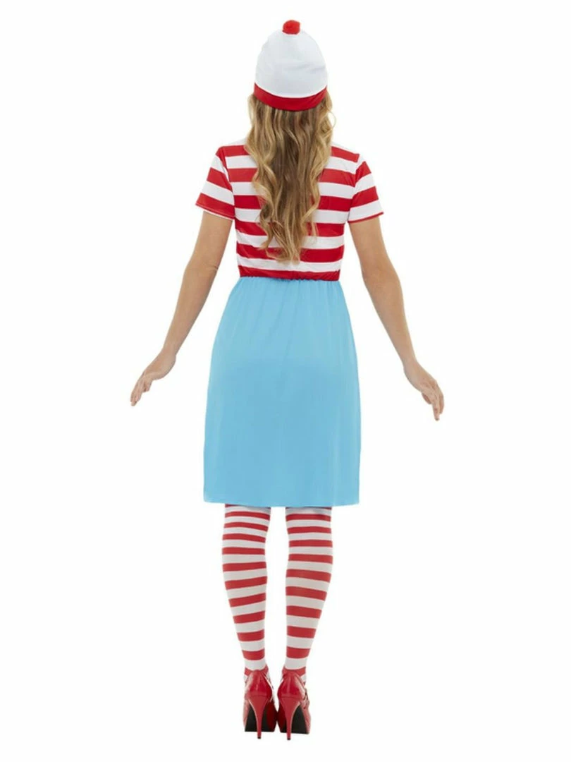 Smiffy's Where's Wally Wenda Costume Adult 4 Smiffy's Where's Wally Wenda Costume Adult