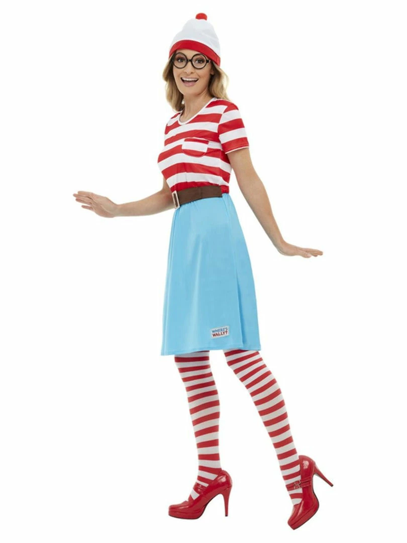 Smiffy's Where's Wally Wenda Costume Adult 6 Smiffy's Where's Wally Wenda Costume Adult
