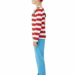 Smiffy's Book Week Deluxe Where's Wally Costume Child's