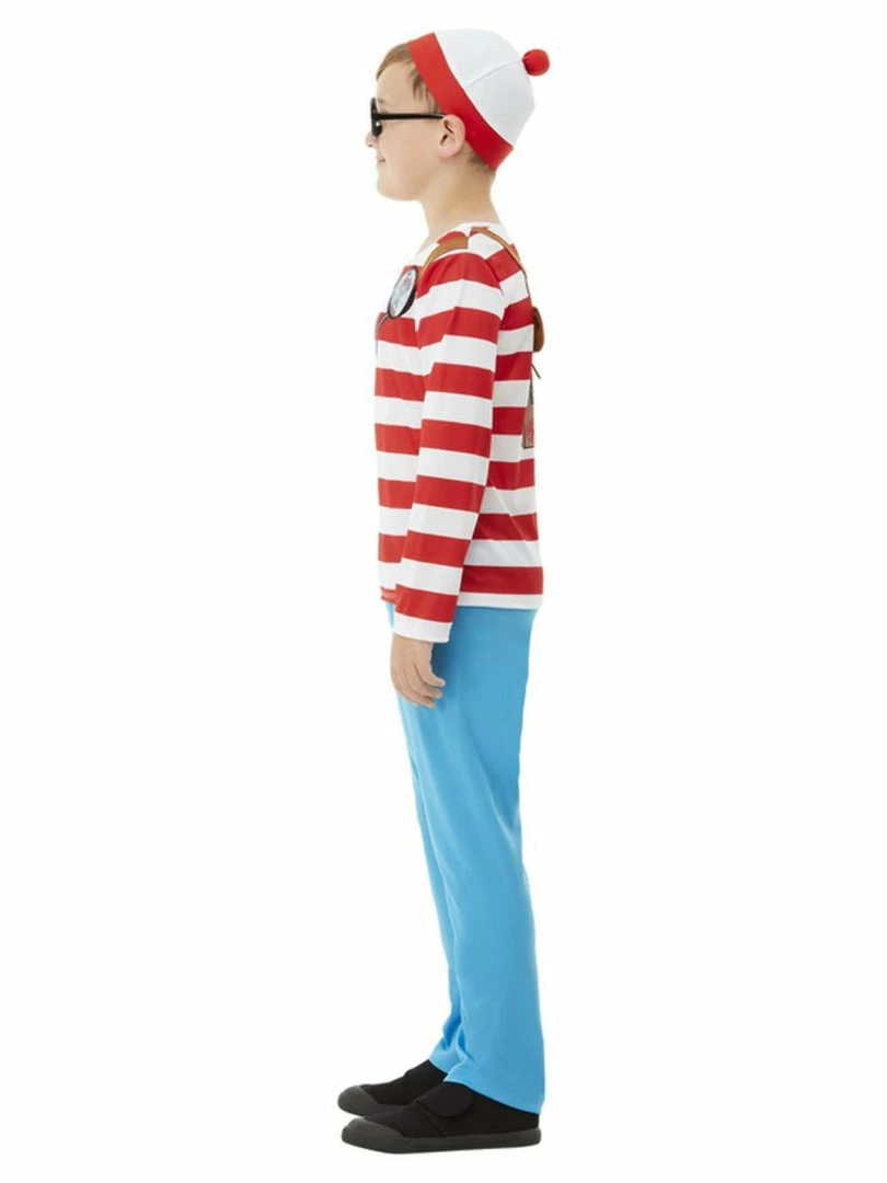 Smiffy's Book Week Deluxe Where's Wally Costume Child's 4 Smiffy's Book Week Deluxe Where's Wally Costume Child's