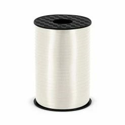 Partydecor White Balloon Ribbon Balloons