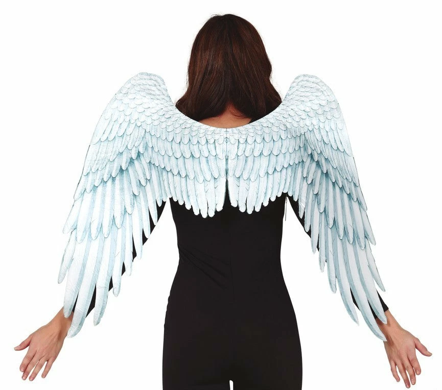 Fiestas Guirca White Cloth Angel Wings 3 Fiestas Guirca White Cloth Angel Wings