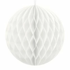 Partydecor White Honeycomb Decoration 10cm Christmas Gift And Decoration Ideas
