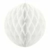 Partydecor Christmas Gift And Decoration Ideas White Honeycomb Decoration 20cm 2 Partydecor Christmas Gift And Decoration Ideas White Honeycomb Decoration 20cm