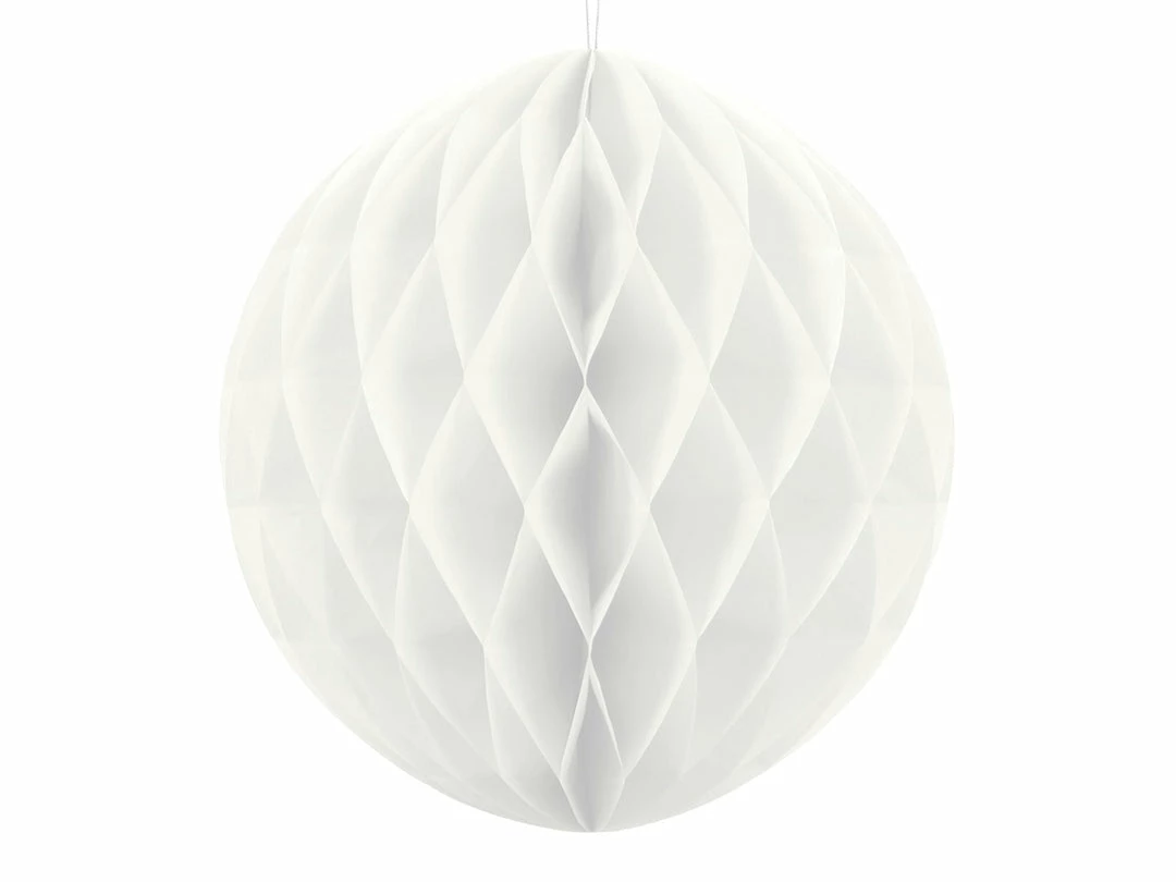 Partydecor Christmas Gift And Decoration Ideas White Honeycomb Decoration 20cm 3 Partydecor Christmas Gift And Decoration Ideas White Honeycomb Decoration 20cm