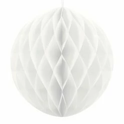 Partydecor White Honeycomb Decoration 40cm Christmas Gift And Decoration Ideas