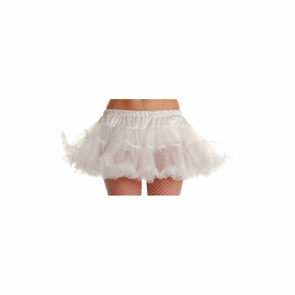 Wicked Petticoats & Tutu's White 12" Ruffle Tutu 3 Wicked Petticoats & Tutu's White 12" Ruffle Tutu