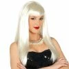 Fiestas Guirca White Long Wig 2 Fiestas Guirca White Long Wig