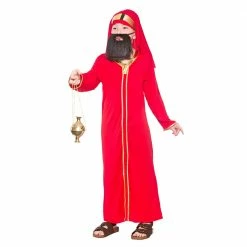 Wicked Christmas Costumes Boys Wise Man Balthazar Costume - Red