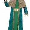 Fiestas Guirca Wise Man King Melchior Costume Adult Green
