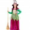 Widmann Witch Costume Toddler Green And Purple Halloween 2 Widmann Witch Costume Toddler Green And Purple Halloween