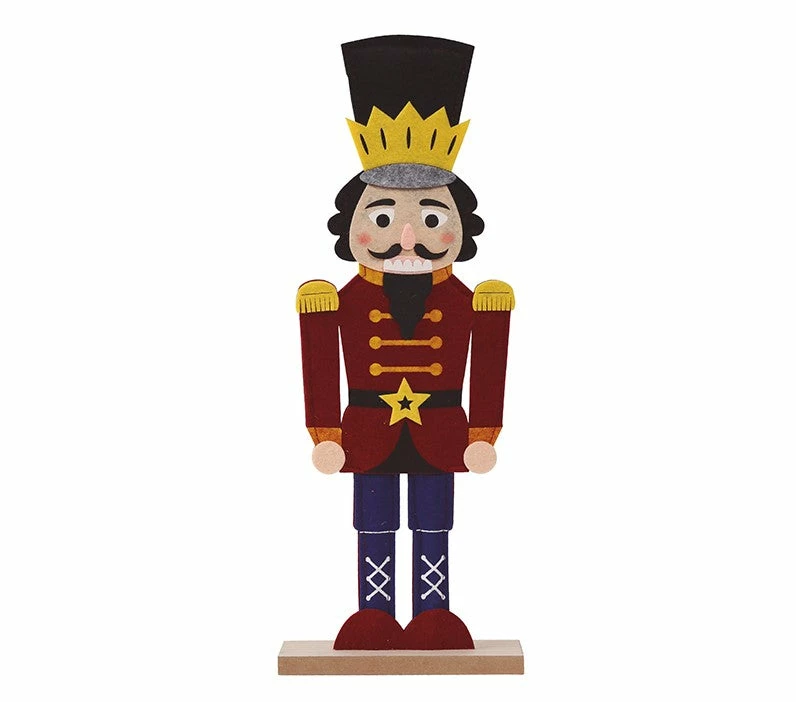 Fiestas Guirca Christmas Gift And Decoration Ideas Wooden Felt Christmas Nutcracker King 3 Fiestas Guirca Christmas Gift And Decoration Ideas Wooden Felt Christmas Nutcracker King