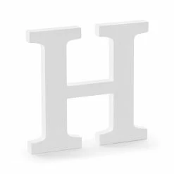Partydecor Wooden Letter H Wedding Decor