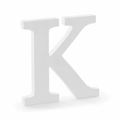 Partydecor Wooden Letter K Wedding Decor