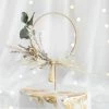 Partydecor Party Supplies Wooden Circle Cake Topper