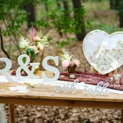 Partydecor Wooden Letter S Wedding Decor Christmas Gift And Decoration Ideas