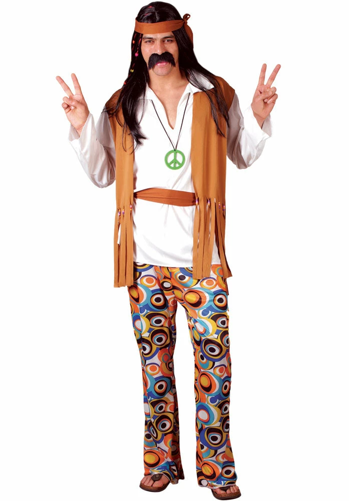 Wicked Decades And History Woodstock Hippie Costume 3 Wicked Decades And History Woodstock Hippie Costume