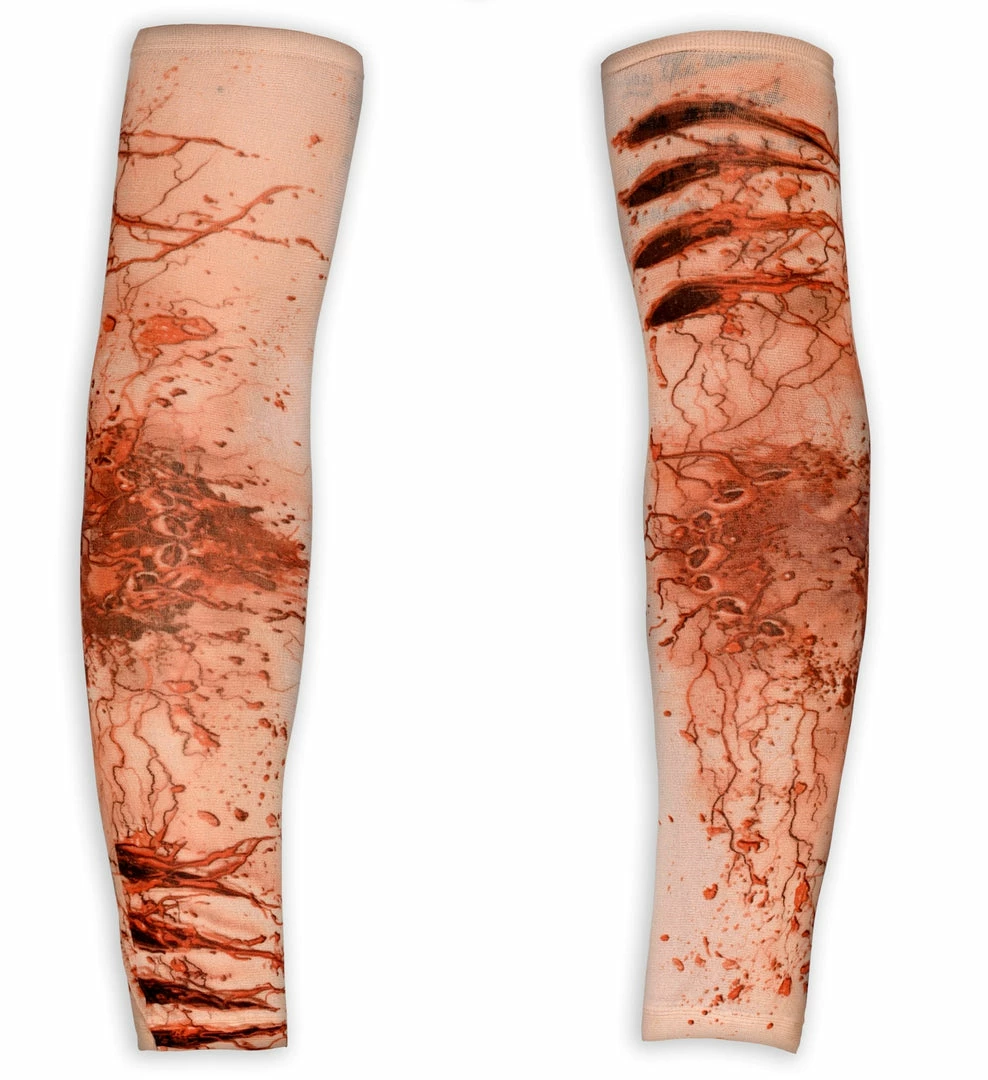 Widmann Wounded Arms Sleeves Halloween Accessories 3 Widmann Wounded Arms Sleeves Halloween Accessories