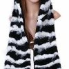 My Fancy Dress Zebra Plush Hat With Paw Scarf Animal 1 My Fancy Dress Zebra Plush Hat With Paw Scarf Animal