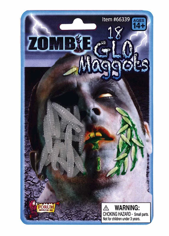 Bristol Halloween Zombie Glo Maggots 3 Bristol Halloween Zombie Glo Maggots