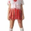 Fiestas Guirca Halloween Zombie College School Girl Costume 1 Fiestas Guirca Halloween Zombie College School Girl Costume