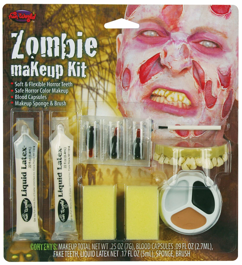 Bristol Zombie Make-Up Kit 3 Bristol Zombie Make-Up Kit