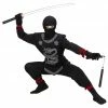 Widmann Black Dragon Ninja Costume Boys Halloween