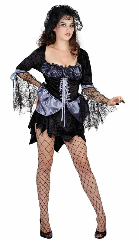 Bristol Halloween Black Widow Costume Ladies 3 Bristol Halloween Black Widow Costume Ladies